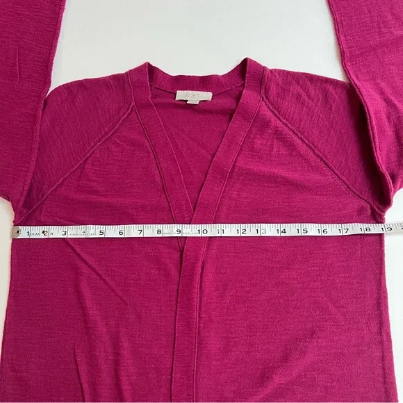 Cardigan Pink Open Front - Picture 8 of 12